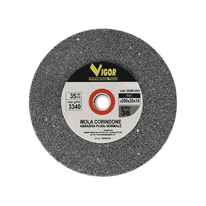 Vigor-Blinky Mole Abrasive Corindone A-96 Prof Normale 36gr 200x20x16 Fogli