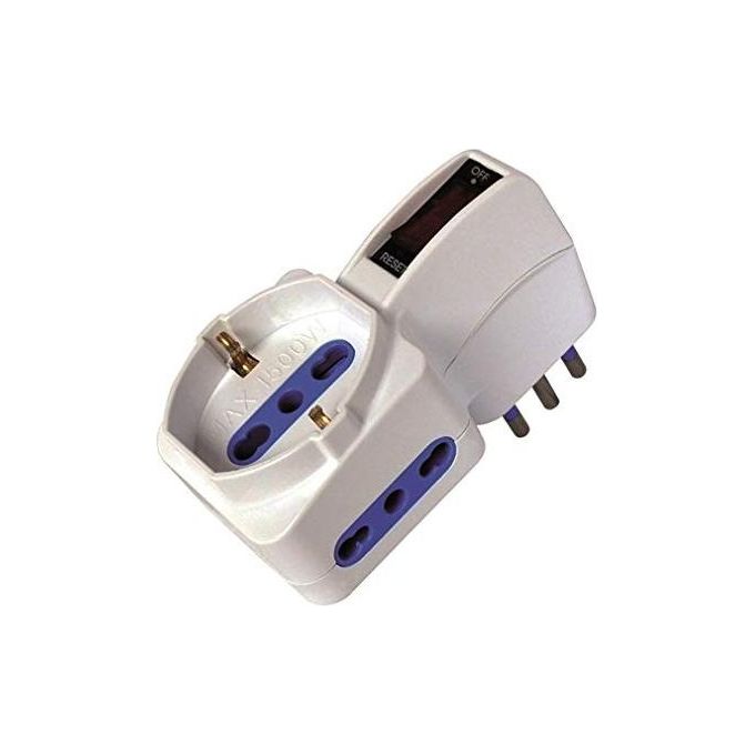 Vigor-Blinky Adattatori Disassati Schuko+10 16a con Disg Spina 10a