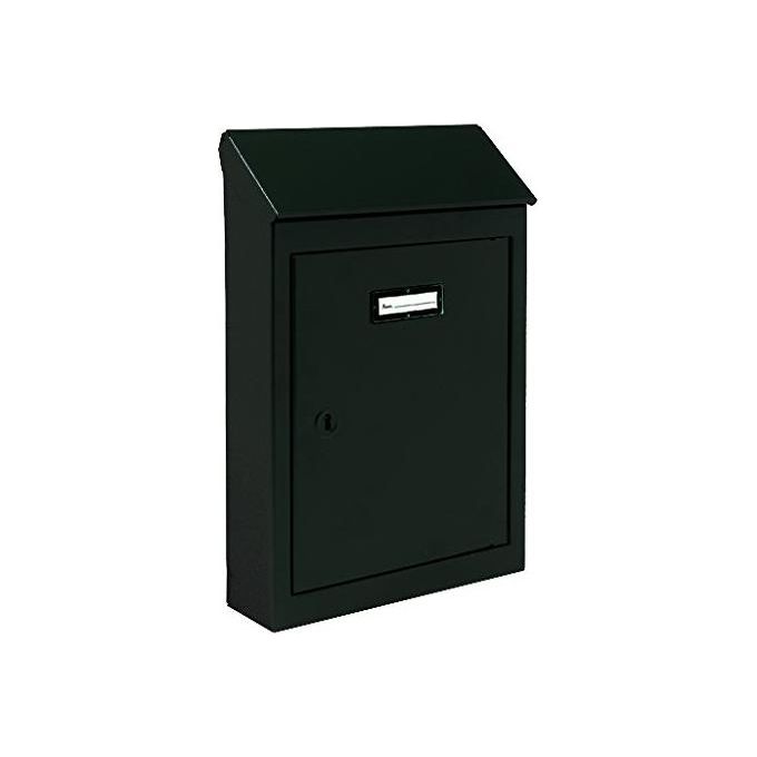 Vigor-Blinky Cassette per Lettere Lamiera Nr. 3 Nero 20x6x30cm