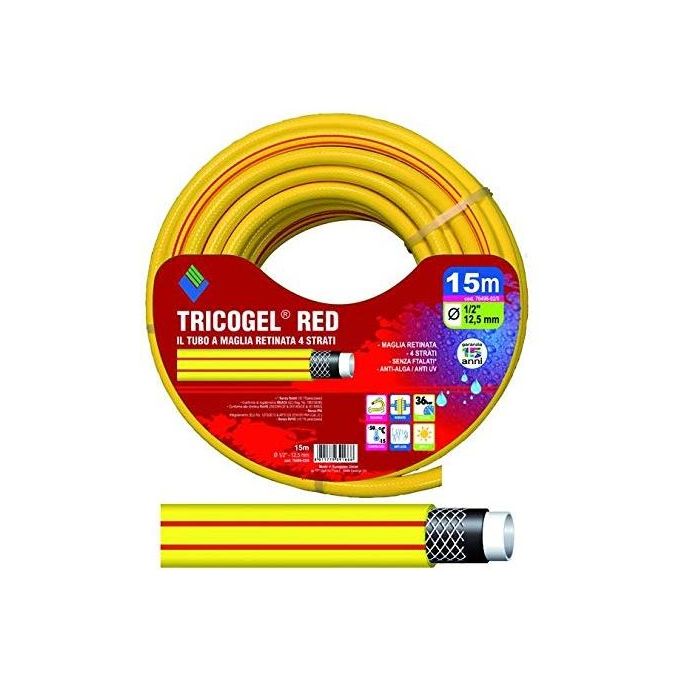 Vigor-Blinky Tubo Tricogel Red 4 Strati 15mt 1-2