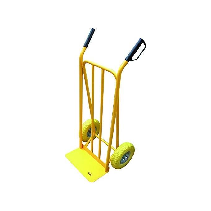 Vigor-Blinky Carrelli Portacasse Modello Ruote Schiuma PU Gialla