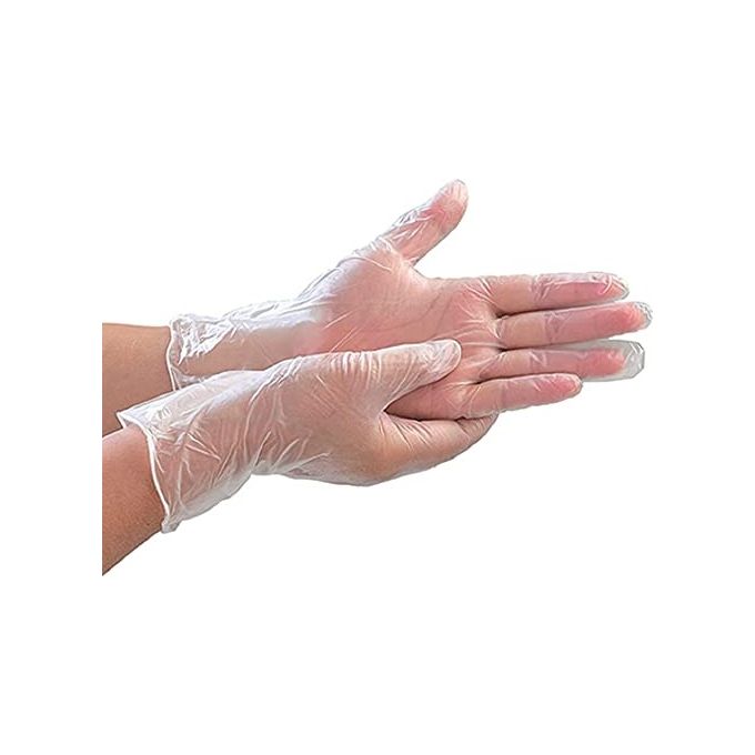 Vigor Guanti Vinile Bianco Monouso 100 Pezzi Misura XL
