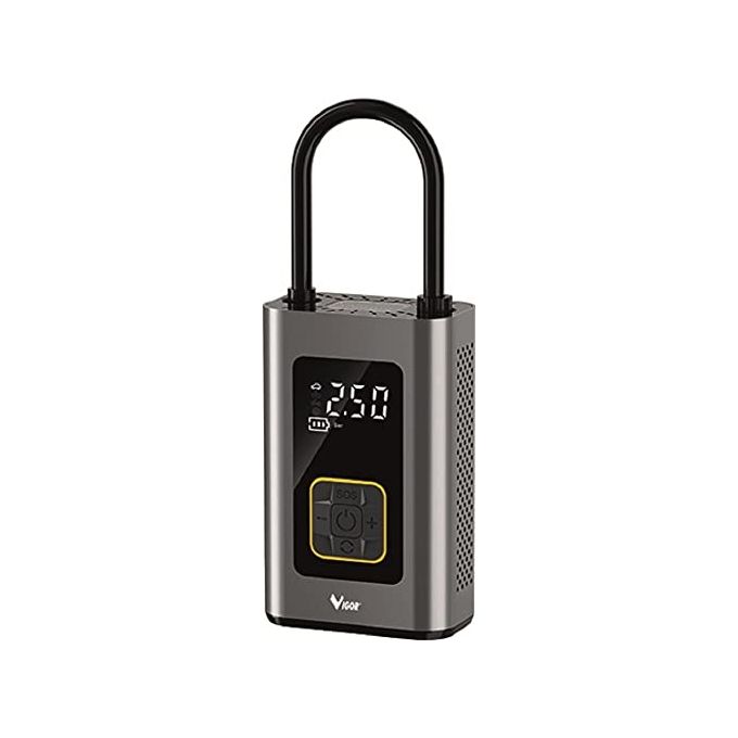 Vigor Minicompressore Vmc-Smart a Batteria da 60W per Applicazioni Fai da Te e Progetti di Giardinaggio