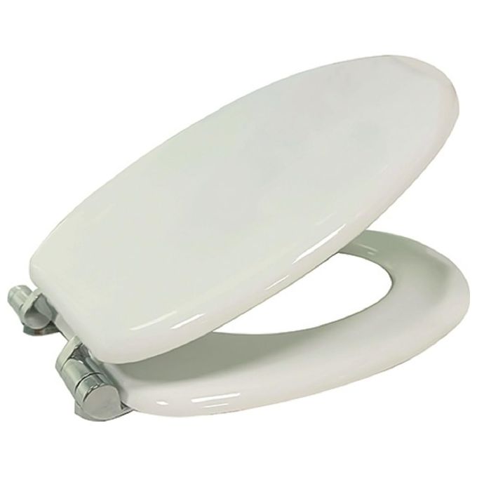 Vigor Sedile Copri WC Austin Legno Mdf Rallentati Bianco