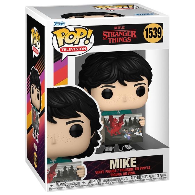 Funko Pop! Stranger Things S4 Mike with Painting 1539