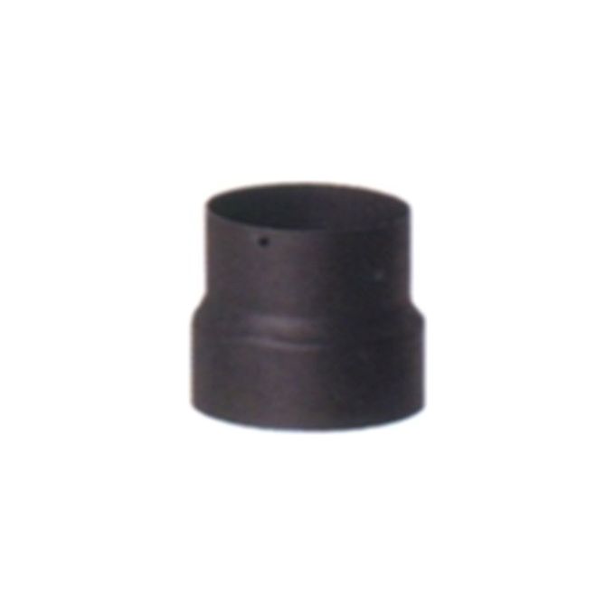ALA 8018915018999 Aeternum Riduzione per Tubi Fumari Acciaio 2 mm Diametro 150 mm - 130 mm Colore Nero Opaco