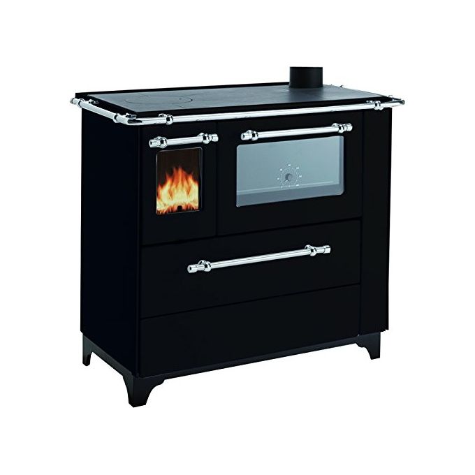 Palazzetti Cucina Royal a Legna New Betty 3.5 Vetro Canna di Fucile