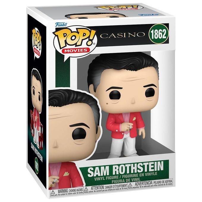 Funko Personaggio Collezione 80203 Pop Movies Casino Sam Rothstein 186 Ideale per Collezionisti di Cinema