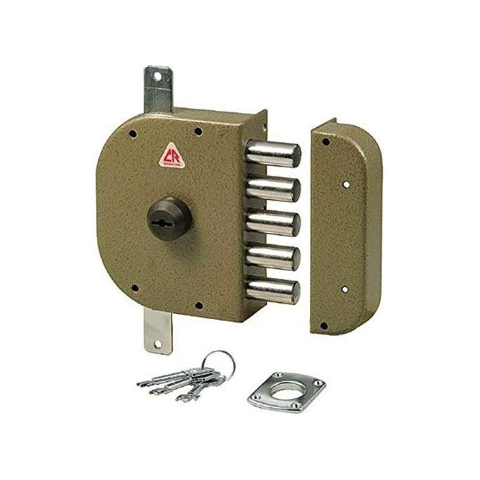 Cr Serrature 3200 C Serratura da Applicare Senza Scrocco Entrata Sinistra 60mm
