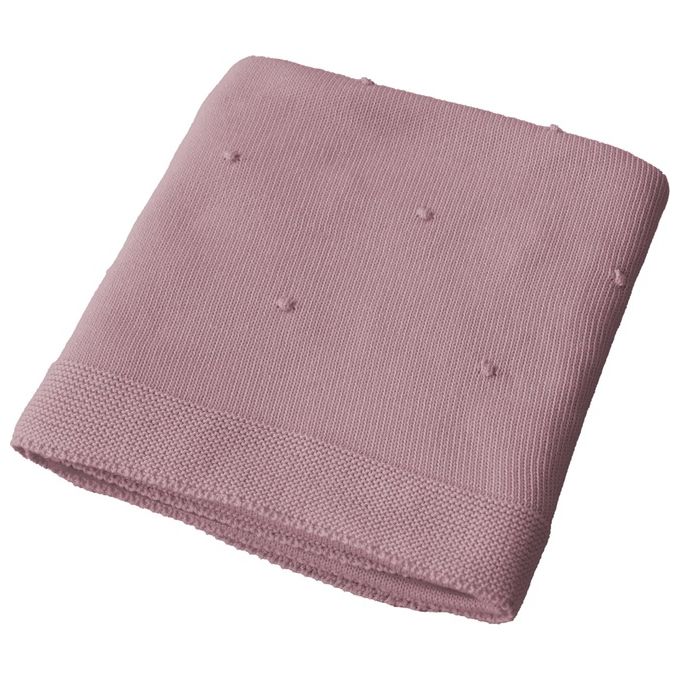 Italbaby Coperta Lettino 020-2200-01 Morbido Pois Rosa Elegante e Confortevole per il Riposo del Tuo Bambino