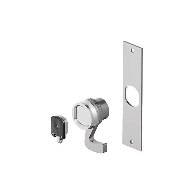 Disec Blocco Basculante Inox  2 Chiavi Magnetiche Incluse