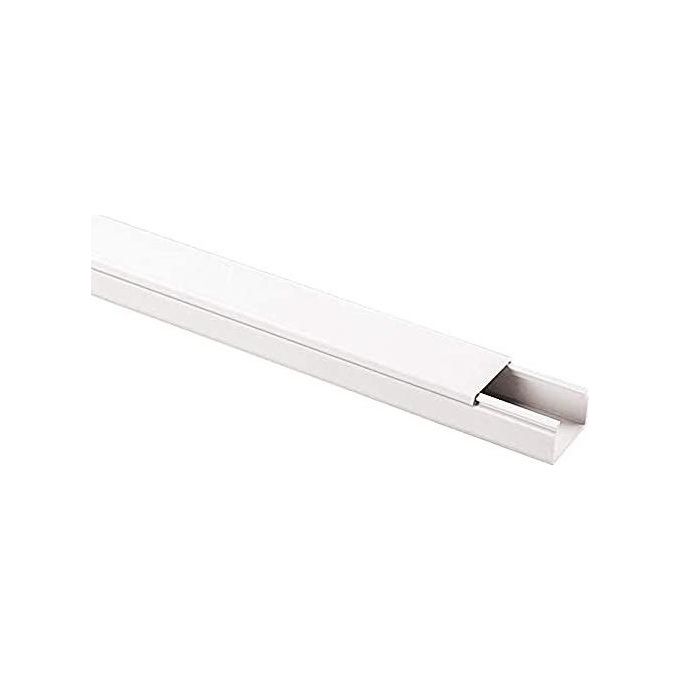 Vigor-Blinky Canaline Bianche con Coperchio Frontale 2mt 15x17mm
