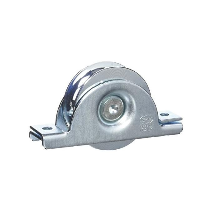 Vigor-Blinky Ruote per Cancelli Gola U-20 Art. 392l con Supporto Diametro 80mm