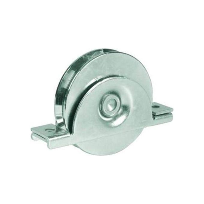 Vigor-Blinky Ruote per Cancelli Gola U-20 Art. 392l con Supporto Diametro 120mm