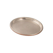 Teglie Rame Stagnato Pesanti Tonde Bordo cm. 3 Diametro cm. 40