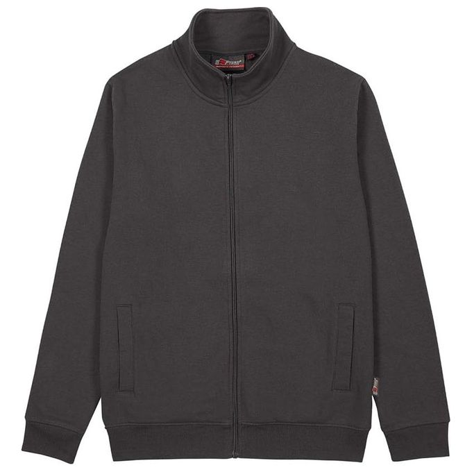 U-Power Felpa Zip Lunga Grey Meteorite Taglia L Sotra