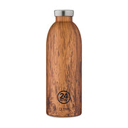 24Bottles 8051513921698 Clima Borraccia 850 ml Acciaio Inox Legno colore Legno