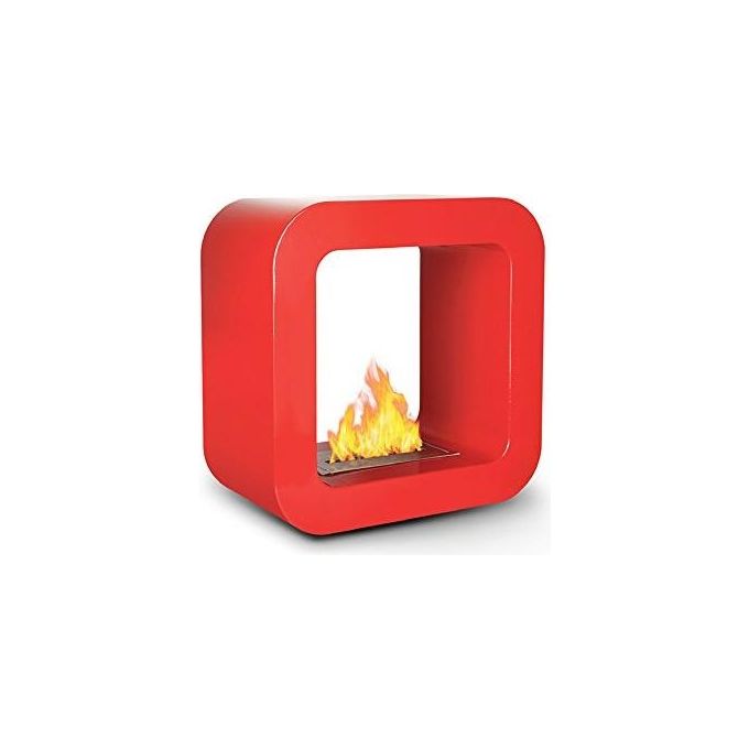 Divina Fire Biocamino Camino A Bioetanolo Da Tavolo Bruxelles Rosso DF42457