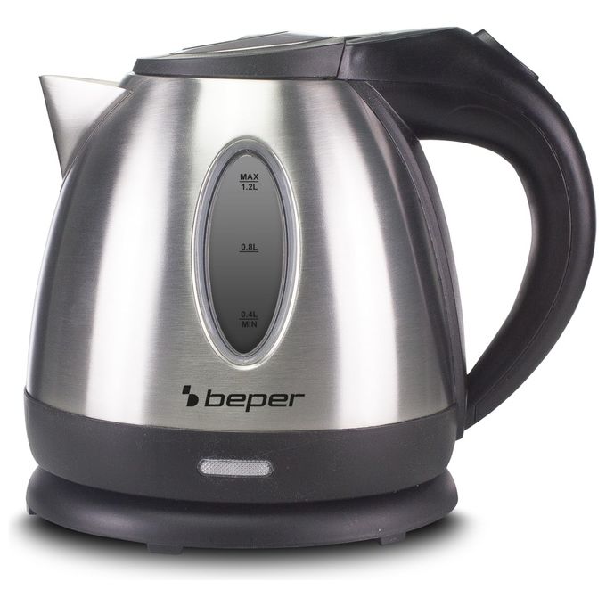 Beper Bollitore Elettrico Inox 1.2 Litri