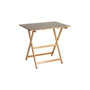 Vigor Prince Tavolo Pieghevole Legno Naturale 60x80x72cm