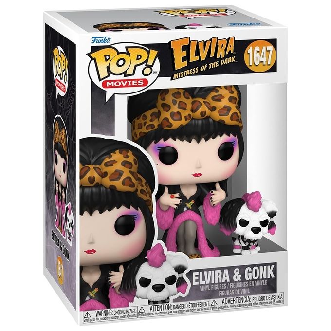 Funko Pop! Elvira: Mistress of The Dark Elvira and Gonk 1647
