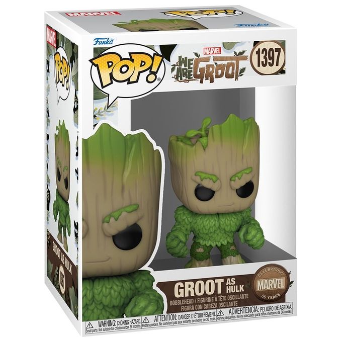Funko Pop! Marvel 85th We Are Groot As Hulk 1397