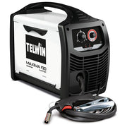 Telwin 816086 Maxima 190 Saldatrice a filo MIG-MAG FLUX BRAZING 230V 20-170A microprocessore controllata per acciaio inox alluminio trasportabile con protezioni termiche sovratensione sottotensione sovracorrente compatibile motogeneratore colore Bianco