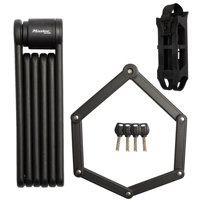Master Lock Lucchetto Pieghevole con Chiave