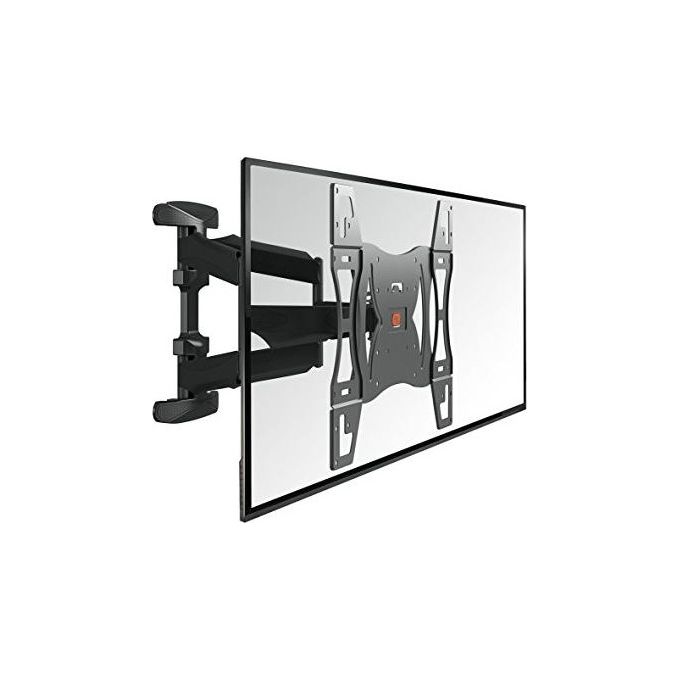 Vogels Base 45 L supporto da Parete Serie BASE per Tv a Schermo Piatto da 40'' a 65'' con Rotazione Fino a 180 Gradi ed Inclinazione Nero