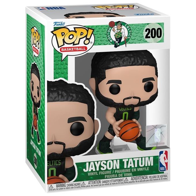 Funko Personaggio Collezione Pop Basketball NBA Celtics Jayson Tatum Modello 83843 Imperdibile per Fan e Collezionisti