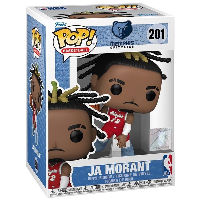 Funko Personaggio Collezione Pop Basketball Grizzlies Ja Morant 83844 NBA