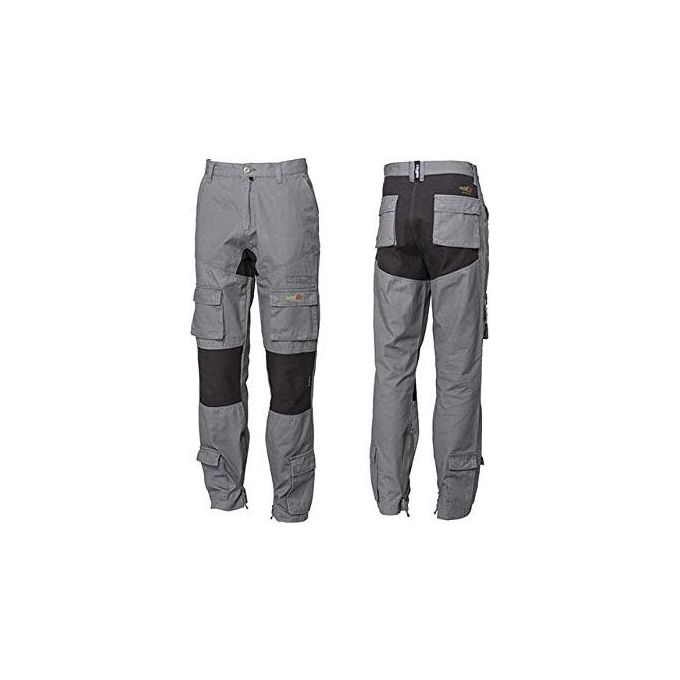 Issaline Pantalone Lavoro Stretch-On Verde Xxl