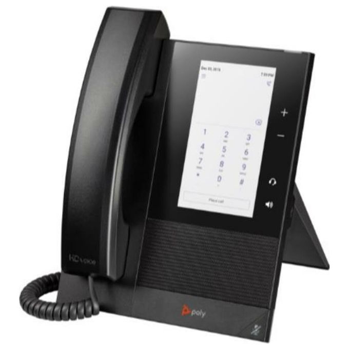 HP POLY Telefono Multimediale Aziendale CCX 400 per Microsoft Teams e Abilitato per PoE