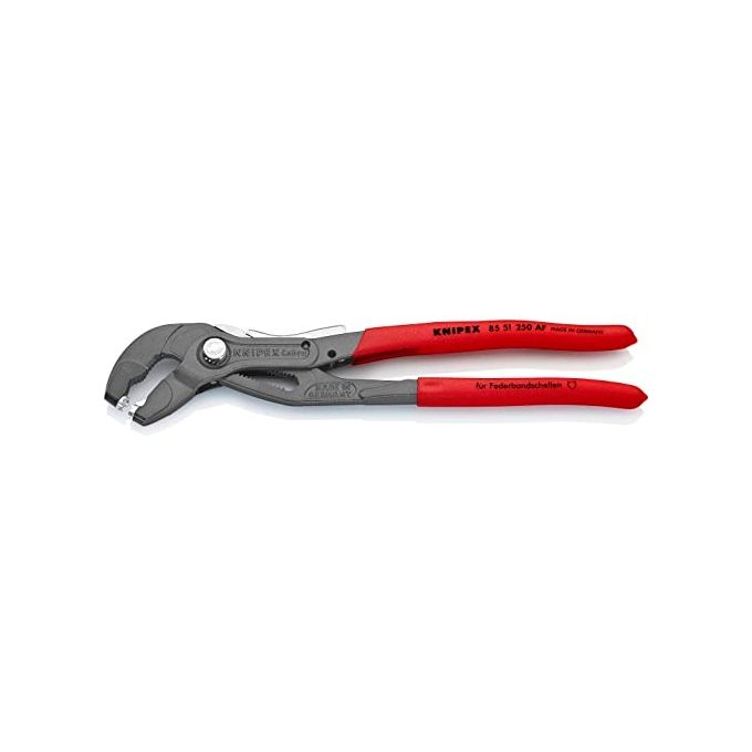 Knipex Pinza per Fascette Elastiche con Fermo di Blocco