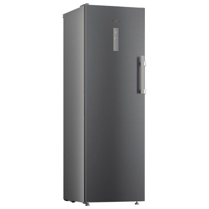 Whirlpool WHMFF6312XP4 Congelatore Verticale 286 L 186.5 cm Classe E 34 dB No Frost Porte Reversibili (59.7x70.9x186.5 cm) colore Acciaio inox