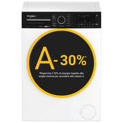Whirlpool 869991729500 WPM 99W ADS IT Lavatrice smart connessa con WiFi 9 Kg 1400 rpm Classe A 6TH SENSE FreshCare (60x58x84.5 cm) colore Bianco