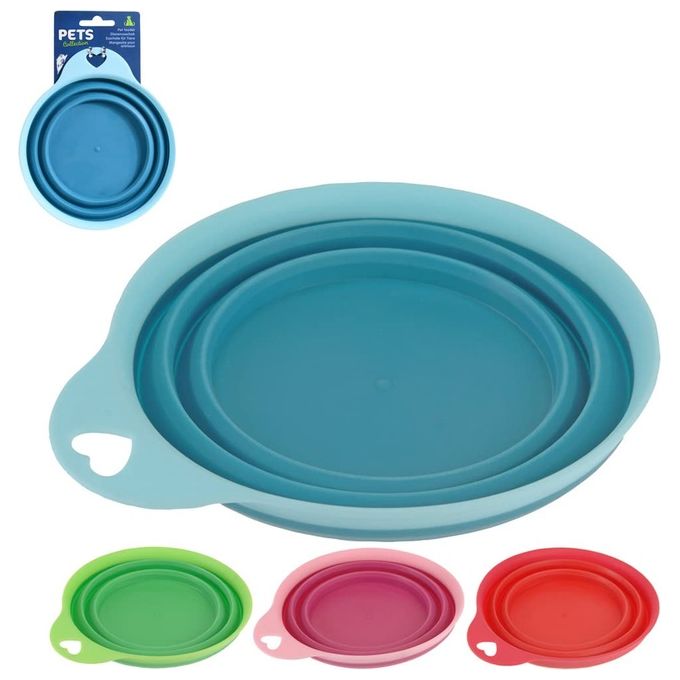 Koopman Ciotola Animali in Silicone Pieghevole 0.35 Litri