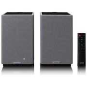 Lenco SPB240BKGY Coppia Casse Attive 2 x 40 W Bluetooth 5.3 Classe D Grigio e Nero