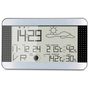 Alecto 8712412533152 WS-1700 Stazione Meteorologica con Sensore Esterno Wireless Display LCD 19,6 cm (7.7'') colore Nero Argento