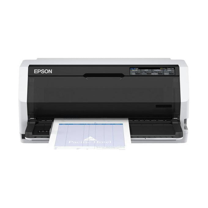 Epson C11CJ82401 LQ-690II Stampante a 24 aghi 487 cps 10 milioni di caratteri nastro colore Nero