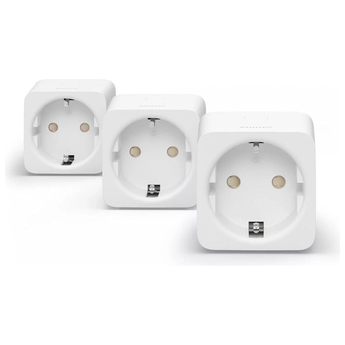 Philips 8720169258341 Hue Smart Plug EU tipo F 2300 W Bluetooth ZigBee colore Bianco