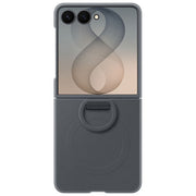 Samsung EF-EF776C Custodia in Silicone con Anello Magnetico per Galaxy Z Flip8 colore Nero