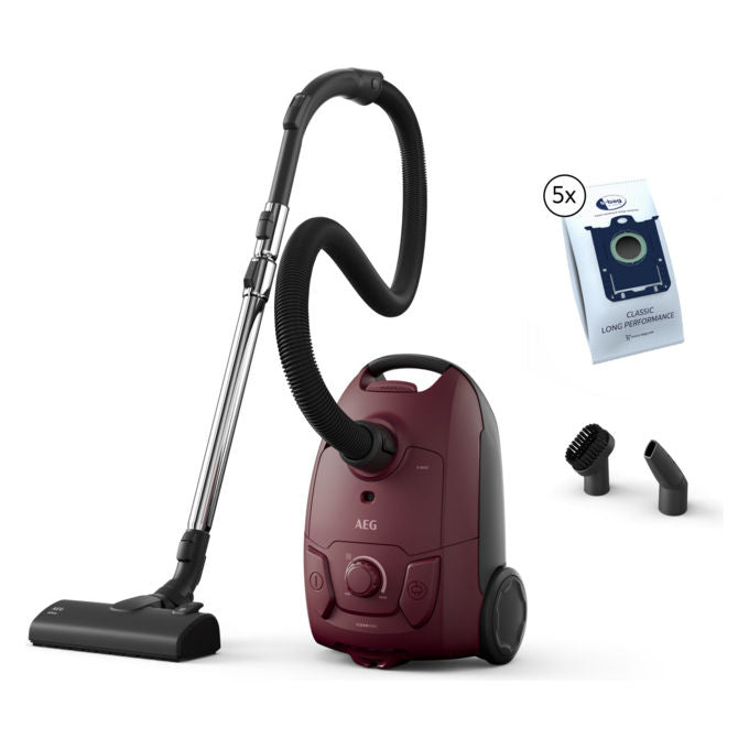 AEG 900 258 712 AB51C1DR5B Aspirapolvere a cilindro 3 L 750 W 209 AW 78 dB colore Rosso