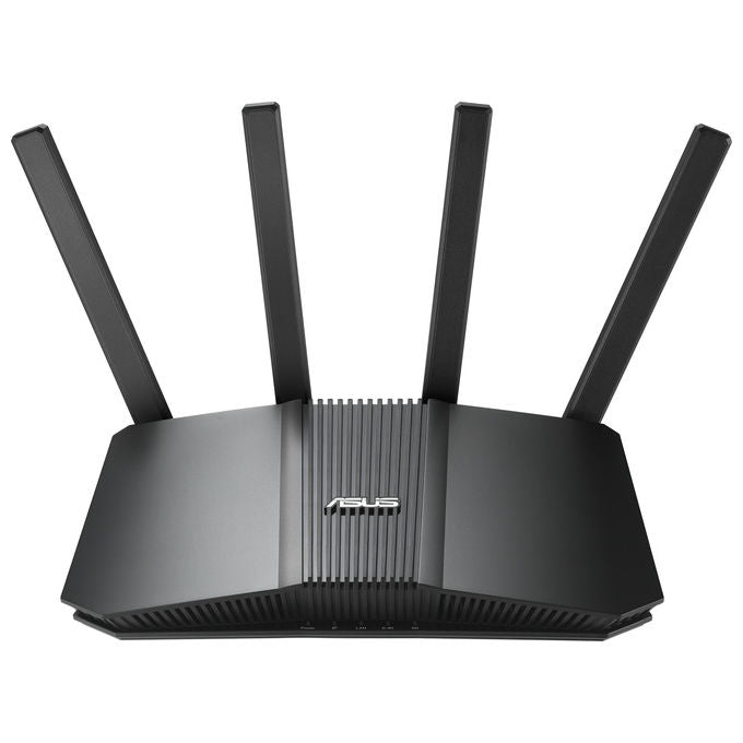 ASUS router WiFi 7 dual-band RT-BE55 90IG0A80-MO3C00 BE3600 porta WAN 2.5G AiMesh AiProtection Pro VPN controllo genitori nero