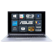Asus F1502ZA-EJ1507W VivoBook 15 Notebook Intel Core i5-1235U 15.6'' Full HD 16 GB RAM 512 GB SSD NVMe Wi-Fi 6 Windows 11 Home colore Argento