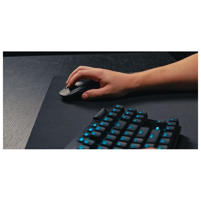 Logitech 910-006630 PRO X SUPERLIGHT 2 Mouse Gaming Wireless 32000 DPI 2000 Hz 60 g colore Nero