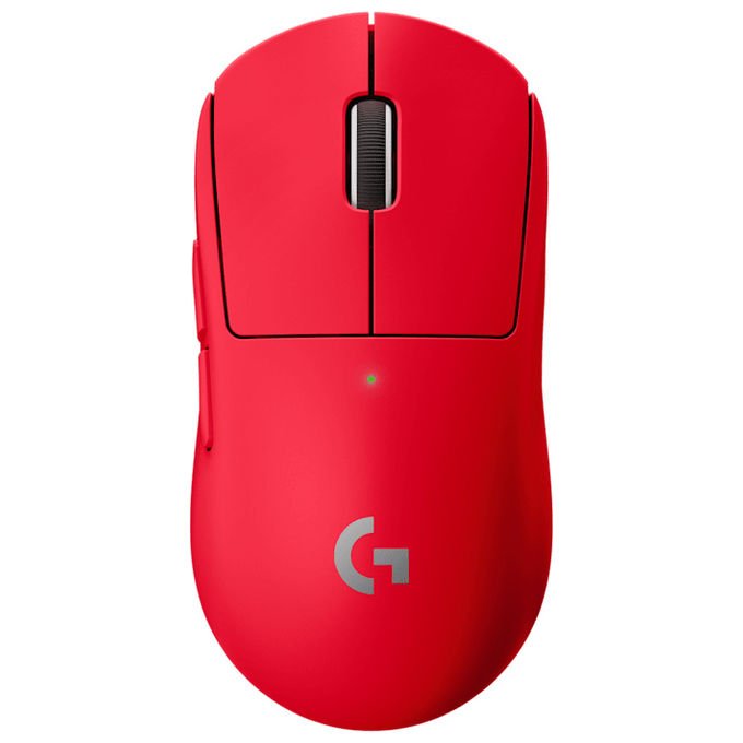 Logitech 910-007552 Pro X Superlight 2 SE mouse Gaming wireless 44000 DPI sensore HERO 2 1 ms 5 pulsanti programmabili batteria 88 h USB-C colore Rosso