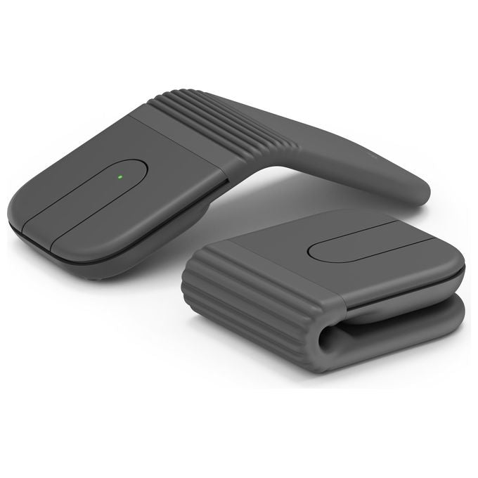Logitech 910-007604 Mobi Fold Mouse Viaggio Ambidestro RF Wireless + Bluetooth 4000 DPI Touch Grafite