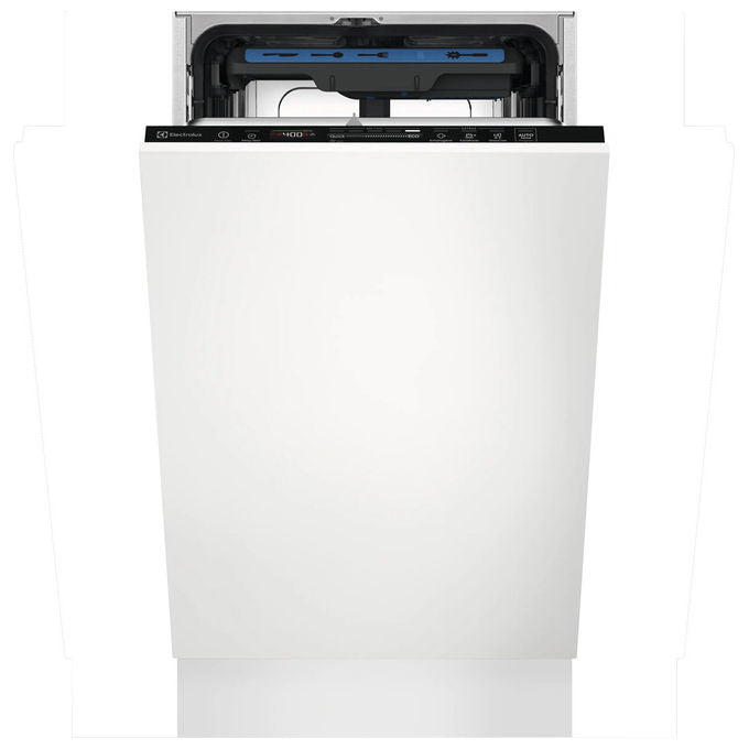 Electrolux 911 077 065 Serie 700 Lavastoviglie A scomparsa totale 10 coperti Classe D GlassCare AirDry (81.8x44.6x55 cm) colore Nero