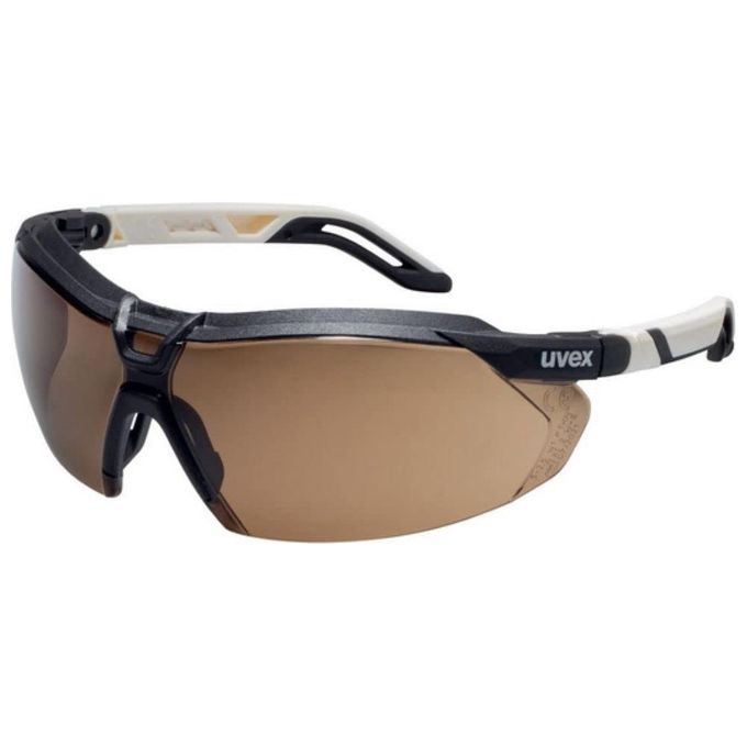 Uvex i-5 CBR23 Safety Spectacles Anti-Fog Bianco-Nero